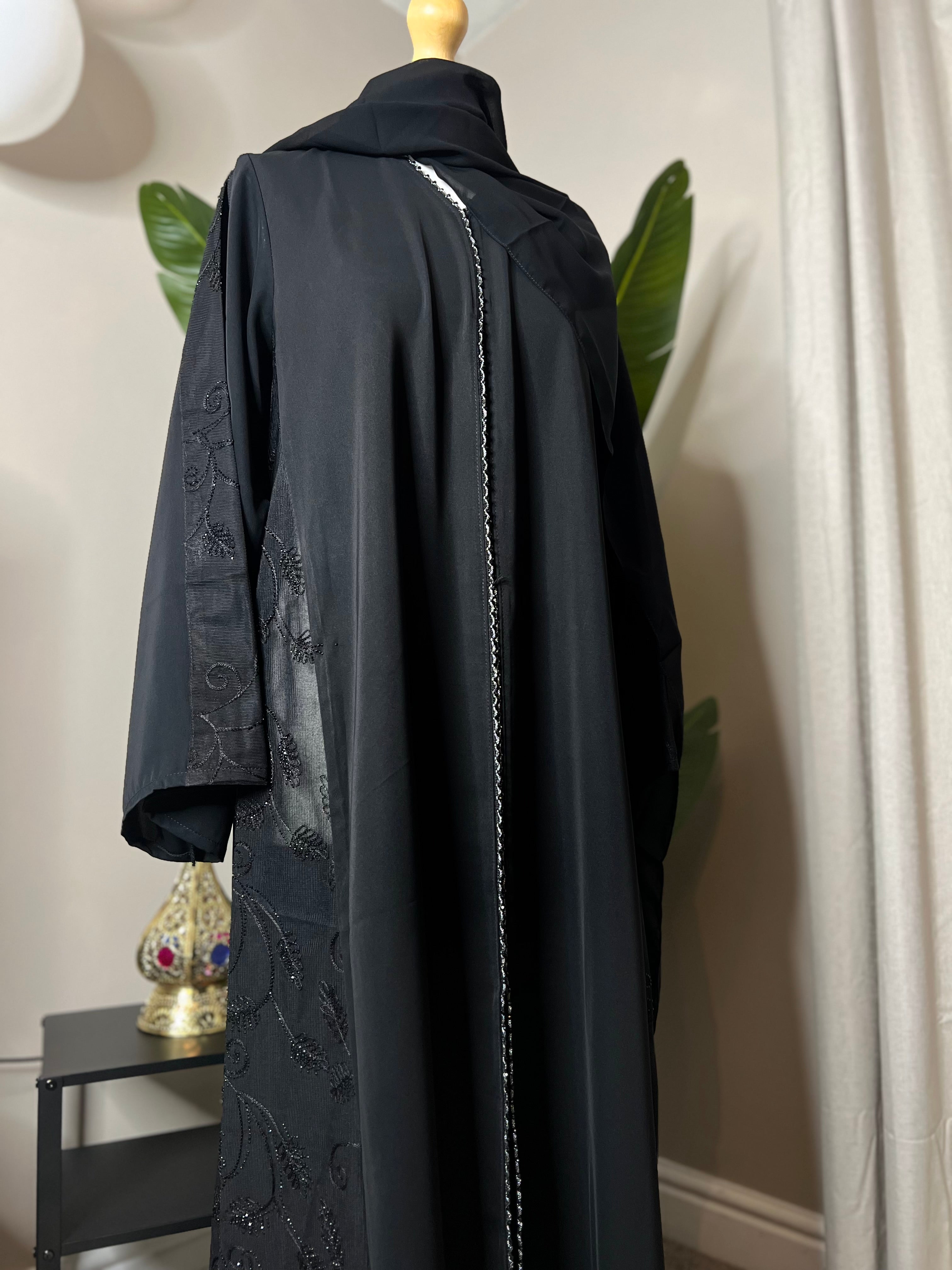 my favourite abaya with scarf