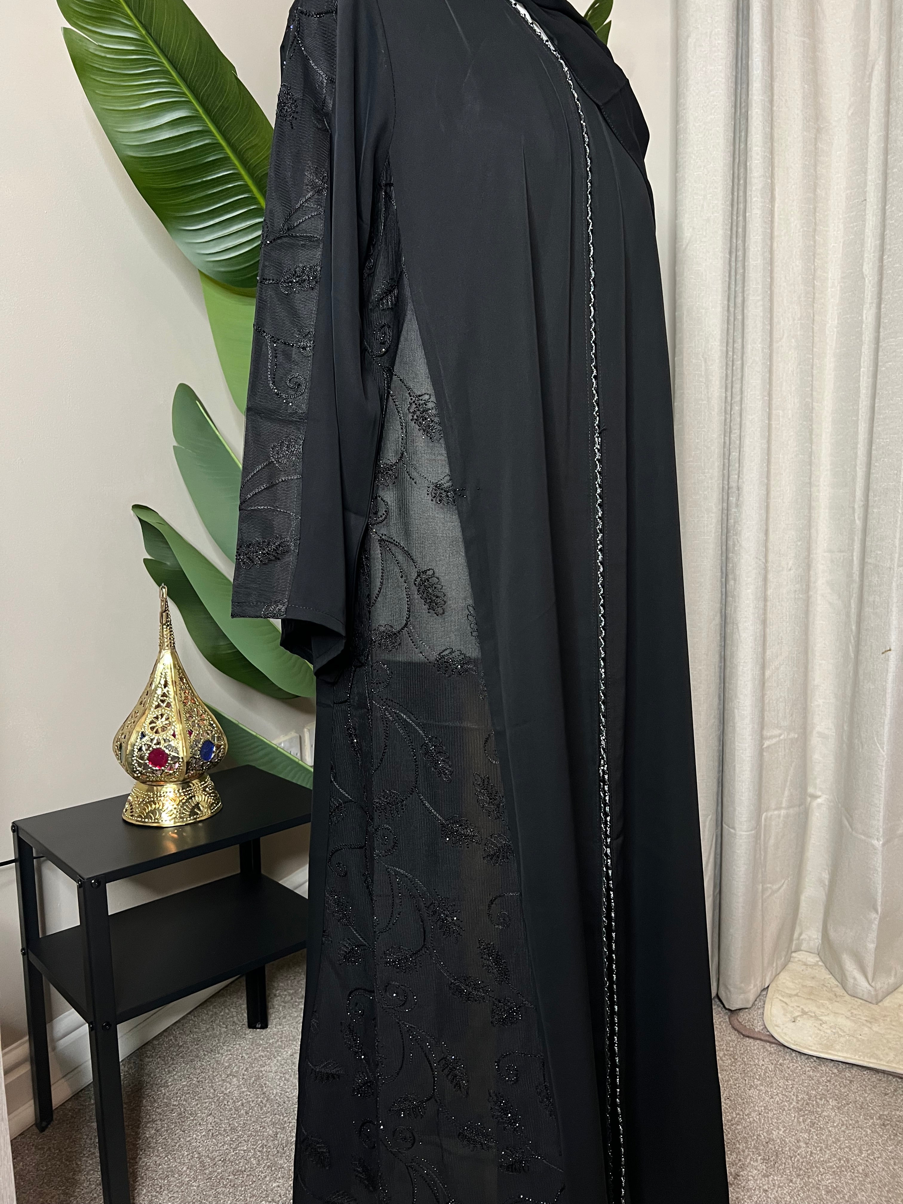 my favourite abaya with scarf