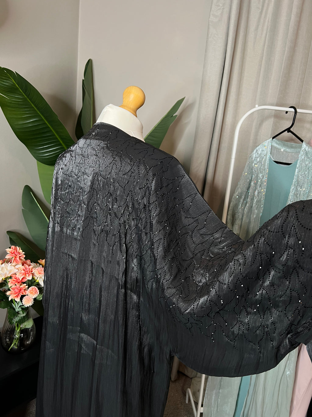 girly abaya 3 pieces