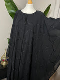 moon abaya with scaref confortable and chic