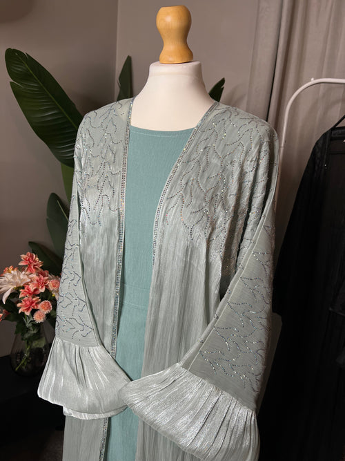 girly abaya 3 pieces